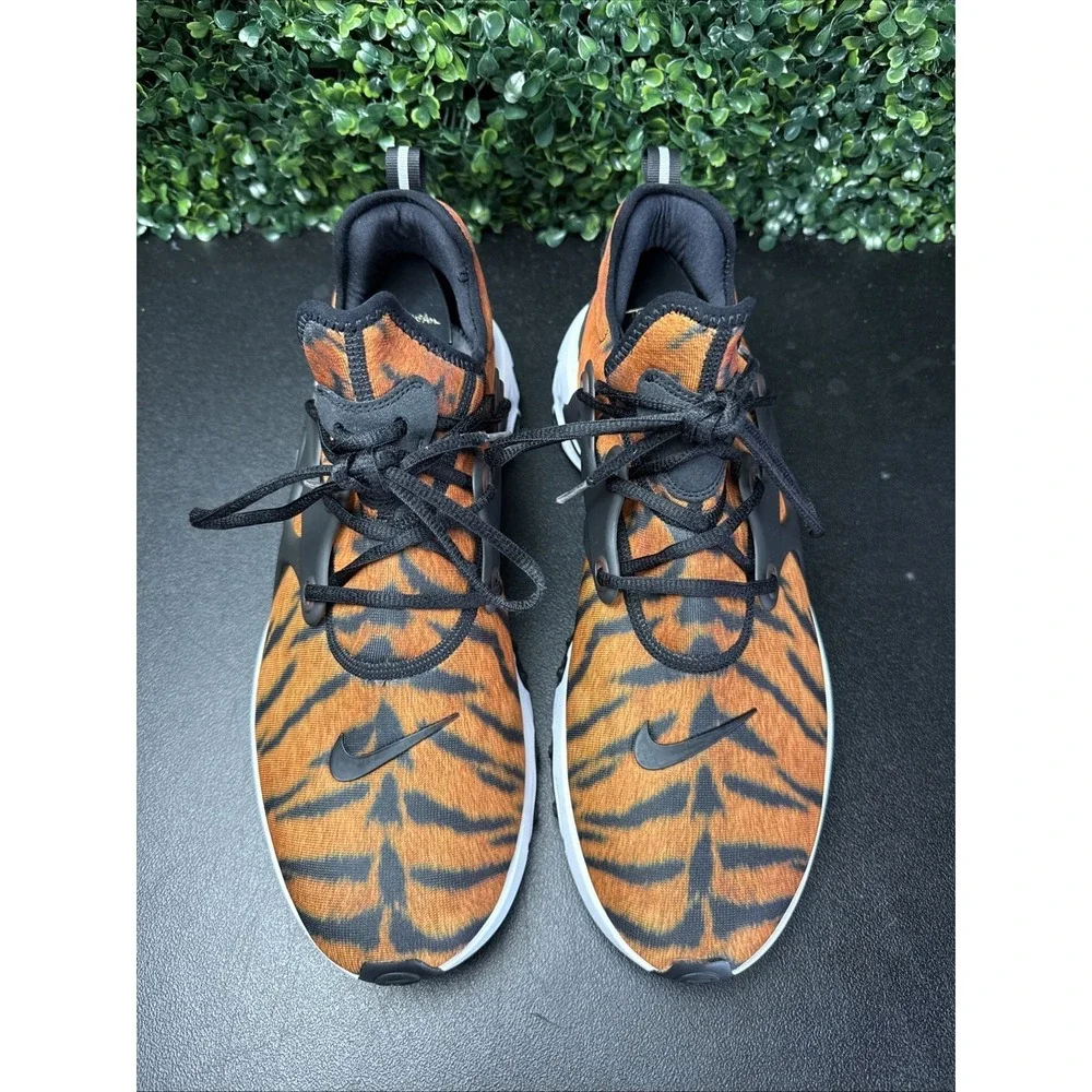 Nike React Presto GS Tiger Athletic Shoes Men's Size 12 Sneakers